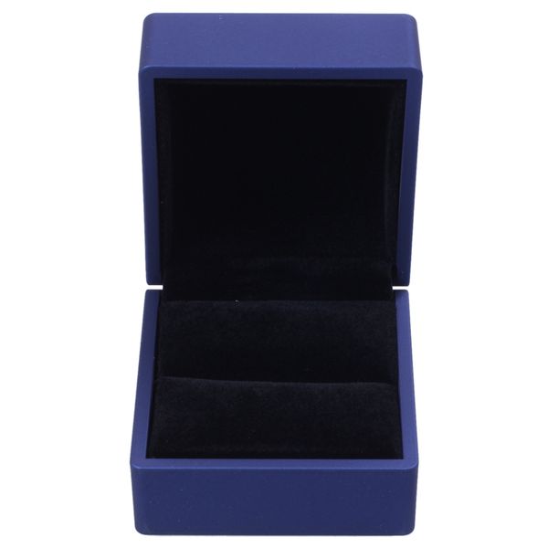

new led lighted ring gift box wedding engagement ring gift box blue, Pink;blue