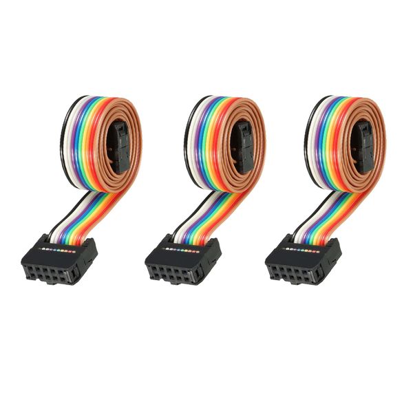 

3pcs 10 pin female lcd screen flat ribbon cable for ender 3 / 3 pro