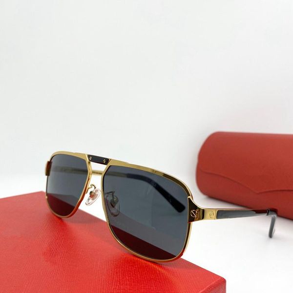 

0102s солнцезащитные очки рамка кожа летчики популярные vintage деревянные ножки uv400 объектива защита высокое качество глаз классический с, White;black