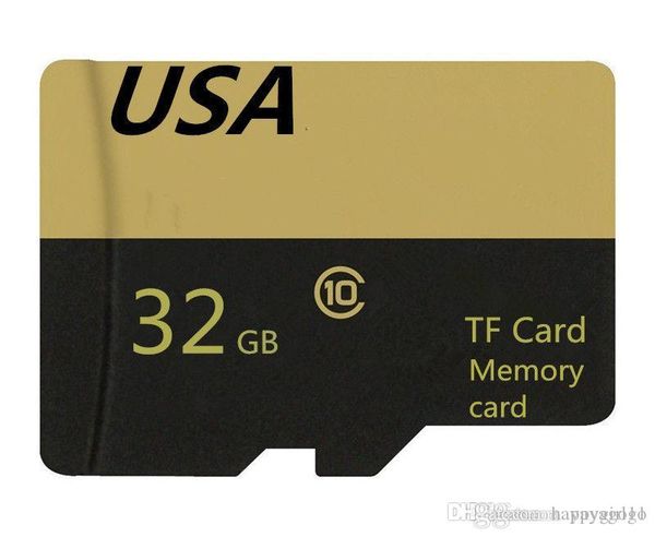 

factory price genuine new memory card 32gb class 10 micro card tf card adapter+card reader wholesales price #176