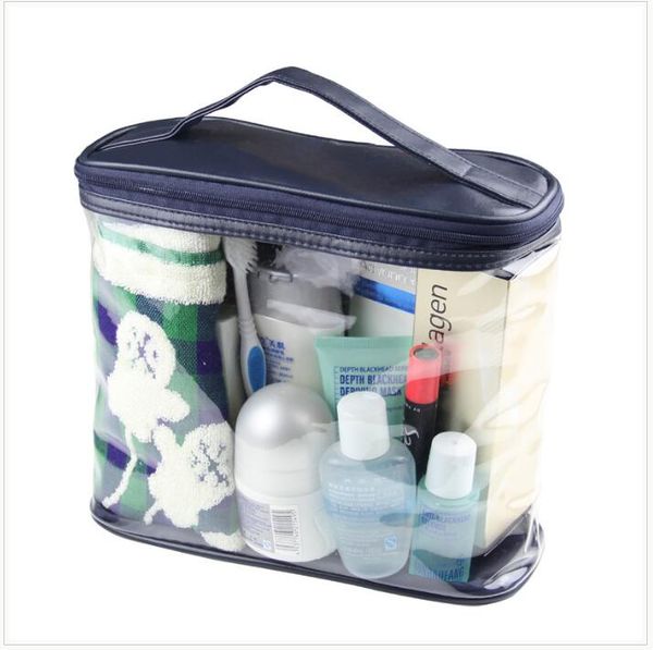 

new arrival women makeup box professional portable zipper large cosmetic bag