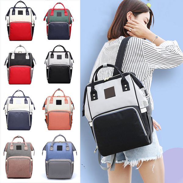 

1pcs large capacity mummy baby nappy bag fashion travel baby nursing bag backpack multifunction care diaper maternity