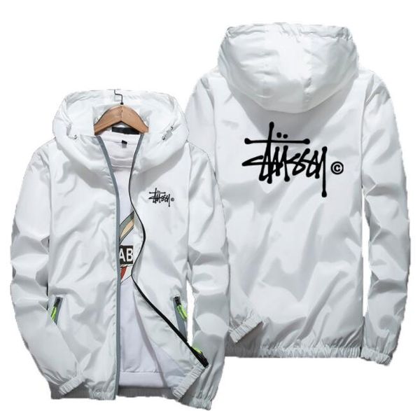 

fashion brand mens jackets coat autumn designer hooded jacket with letters windbreaker zipper hoodies for men sportwear clothes, Black;brown
