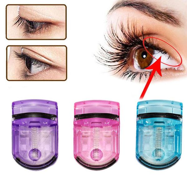 

3 colors portable mini eyelash curler eye lashes curling clip false eyelash extension cosmetic beauty makeup tool accessories