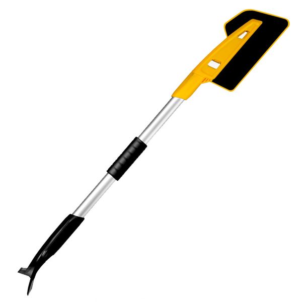 

car supplies multi-functional snow shovel extension rod winter deicing snow sweeping deicing tool at-018