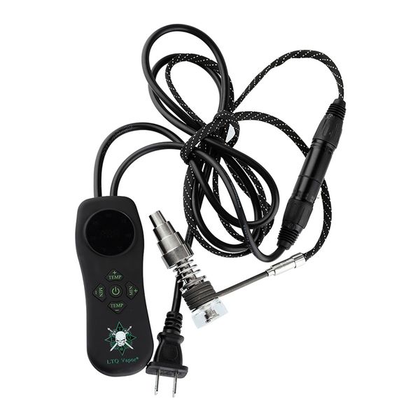 

Original LTQ Vapor IE-Nail Wax Dry Herb Device Dabber Enail 100w 1.6ohm Heat Coil Ti Quartz Nail Titanium Carb Cap Dab Tool