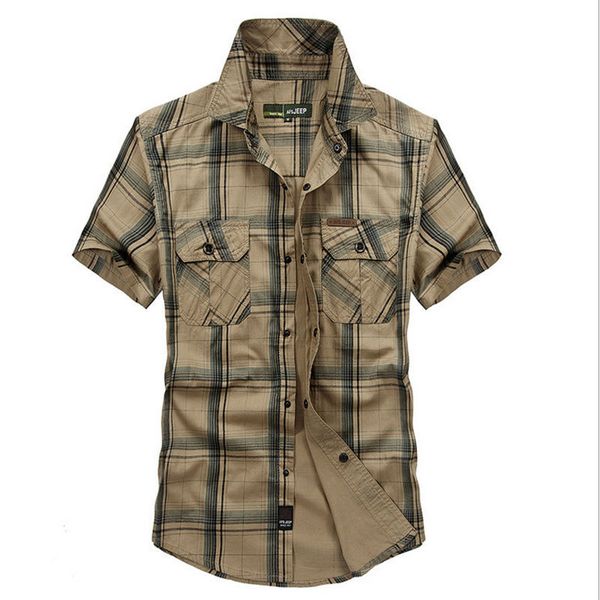 

mens designer large size casual thin short-sleeved shirt 5002, Black;brown