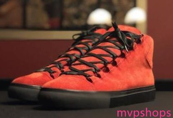 

men classic genuine leather women arena brand flats sneakers male high shoes men fashion casual lace up shoes big size 36-47l26