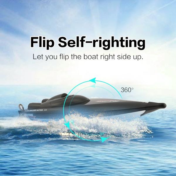 

2020 FeiLun FT011 2.4G RC гоночный лодка Бесщеточный мотор 55км / ч Встроенная вода Система охлаждения