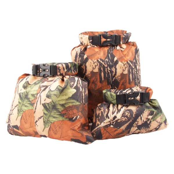 

1.5l 2.5l 3.5l three-piece portable waterproof bag dry backpack stream drifting water proof pouch outdoor river trekking bags