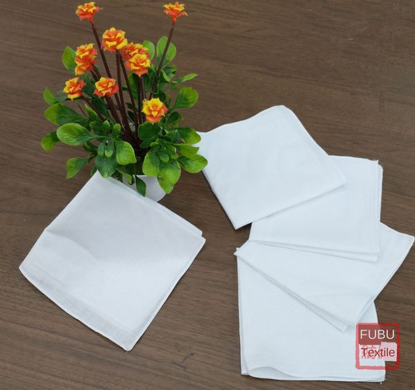 

pure white diy hand pure cotton white handkerchief children diy square kerchief handmade cotton low price, Red;brown