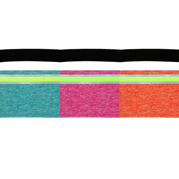 

qtfui outdoor fitness zipper running sports close-fitting ultra thin waist bag nylon lycra waterproof automatic lock reflective zipper runni