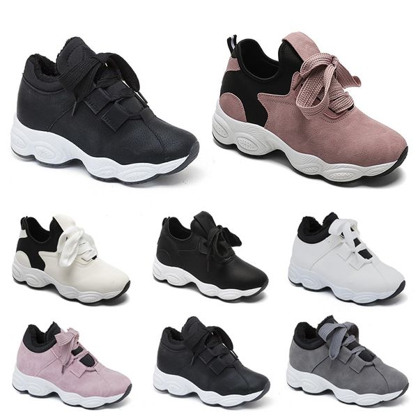 

2020 non-brand women running shoes white black pink grey suede outdoor walking breathable comfortable sports sneakers 36-40 style 15