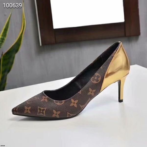 

19ss 2018 women pumps shoes medium(b,m) sale big size 31-41 new brands bottom high heels pumps candy colors pointed toe hot, Black
