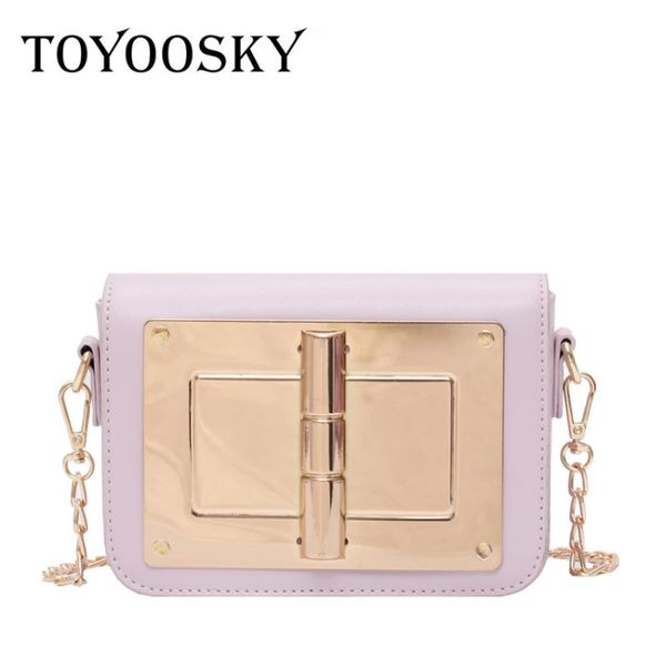 

toyoosky mini handbags women fashion ins retro shoulder messenger bag metal lock purse simple style crossbody bags
