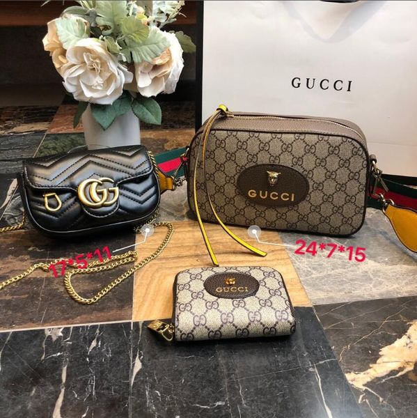 

three-piece tote bag women bag designers handbag designers luxury handbag purse luxury clutch leather shoulder bag 40156 -3