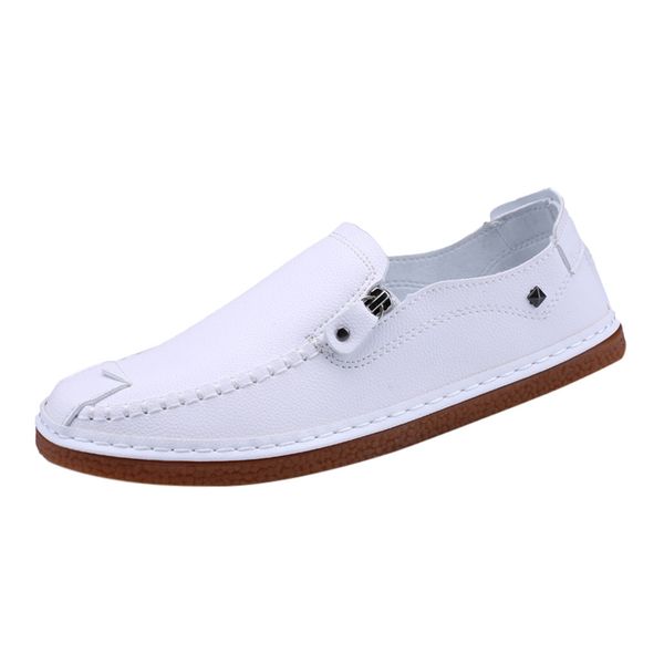 

stylish italian moccasins for men black leather shoes handmade with monk strap casual dress shoes for men with pointed toe #zb