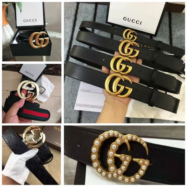 

Men gg buckle fa hion genuine leather de igner v belt for men letter double h buckle men women belt with box