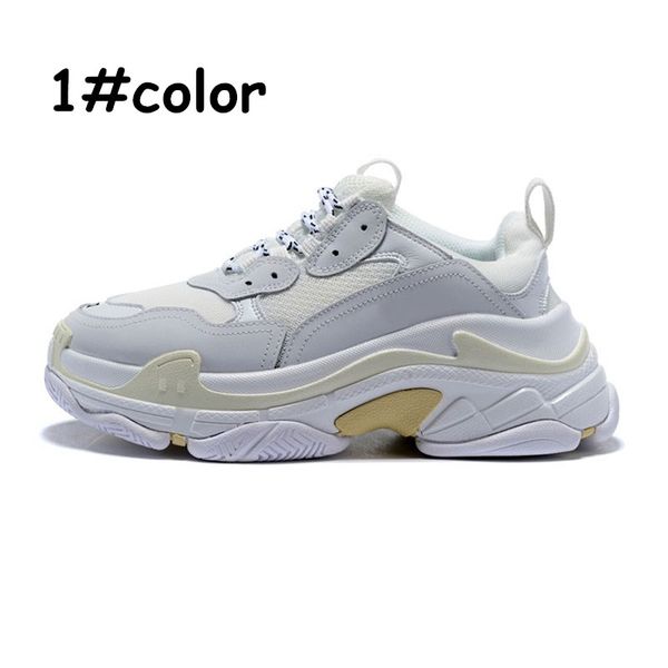 

new triple s designer shoes sneakers for men platform black white gray red pink women mens trainers fashion casual dad shoes size 36-44 cs08
