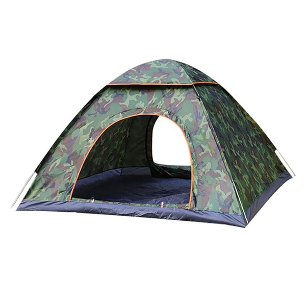 

camping tent backpacking tents portable waterproof hiking tent anti-uv 2/3 person folding automatic -up open sun shade ultra