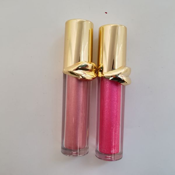 

Long la ting matte himmer lip glo 12 color no logo liquid lip tick non cup tick hinning lip co metic accept private label