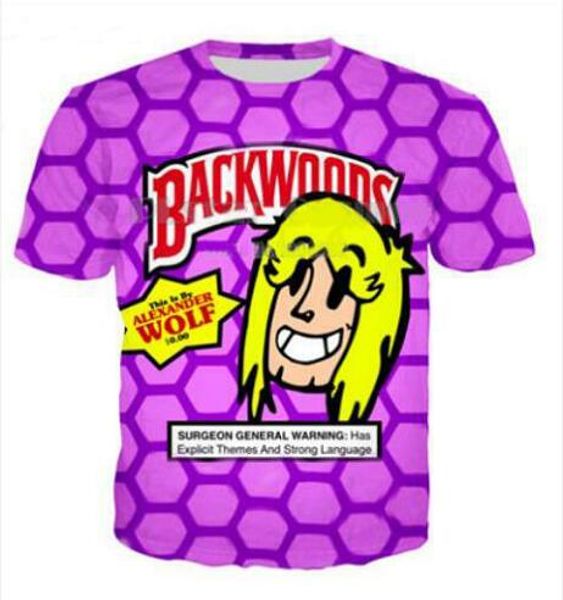 

2019 big yards t-shirt men's backwoods 3d t-shirt summer clothes tshirt drw049, White;black