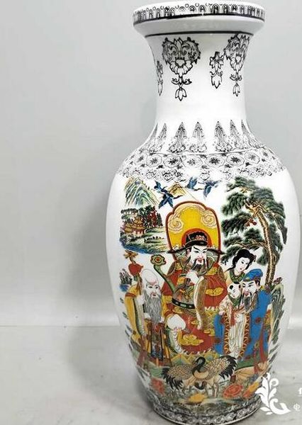 

fine antique porcelain home decoration antique antique jingdezhen ceramic flower vase retro fu lu shou samsung vase