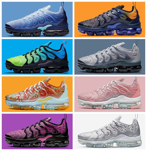 

tn plus designer running shoes for men women vintage violet designer triple black trainer sport sneakers