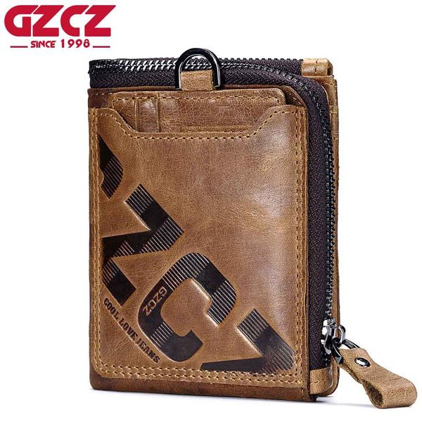 

men small wallet genuine leather man fashion coin purse card holder short wallets men portomonee male clutch clamp for money, Red;black