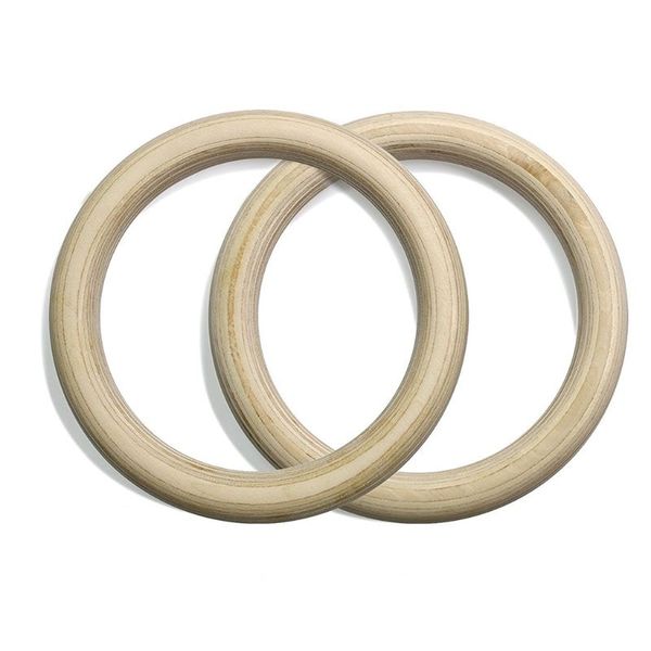 

portable 32mm wood wooden ring kit crossfit gymnastics rings gym shoulder strength home fitness training equipment m7dc