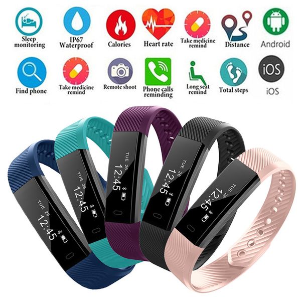 

outdoor running pedometer smartband sports bracelet fitness watch tracker step for exercise wristband pedometer sleep monitor