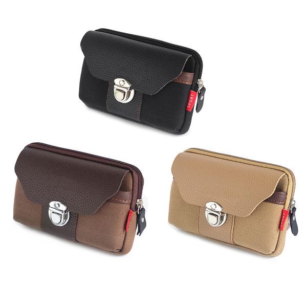 

outdoor sports zipper bag tactical molle pouch belt waist bag mobile phone