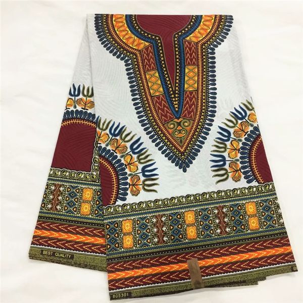 

dashiki wax fabric 2018 african fabric for dress java wax print cotton textile 6yards dashiki fabrics for party, Black;white