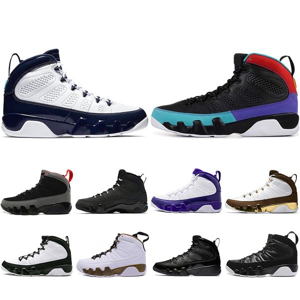 

Hot Sale Dream It do it UNC 9 IX 9s Mens Basketball Shoes LA Oreo Mop Melo Bred space jam sports Sneakers 7-13