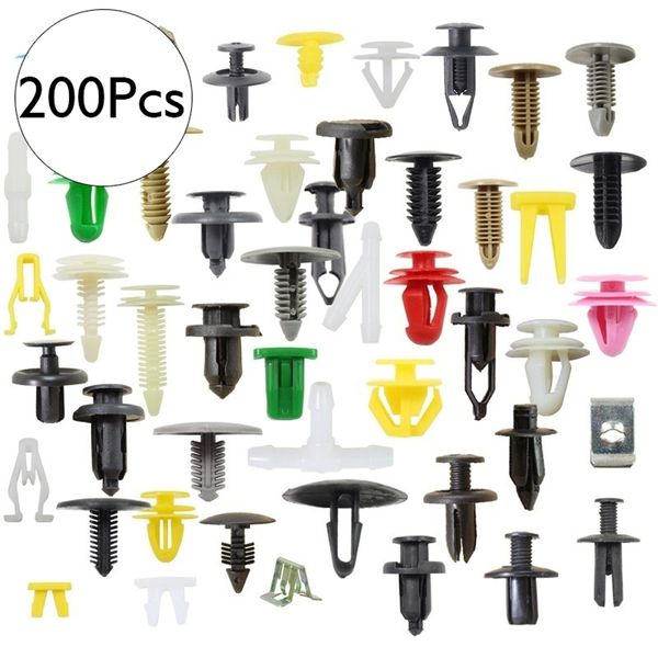 

auto fastener kit car universal plastic nylon fixing clip rivet for cars door panels retainer liner car accessories