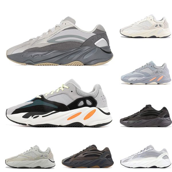 

Yeezy 700 V2 Boost Kanye West Wave Runner Mauve Inertia Running Shoes Men Women Static Sports Seankers