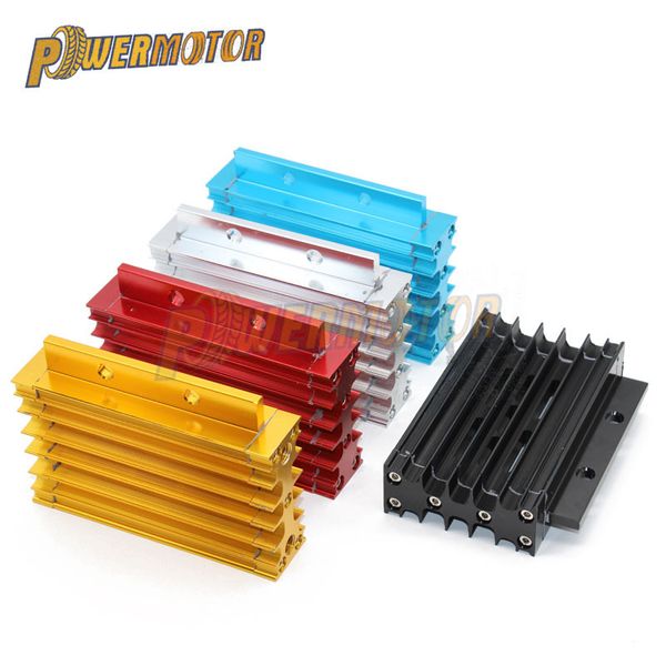 

pit dirt bike cnc cooling radiator oil cooler kit aluminum alloy oil cooler kit for 110cc-150cc atv lifan 110 125cc crf monkey b