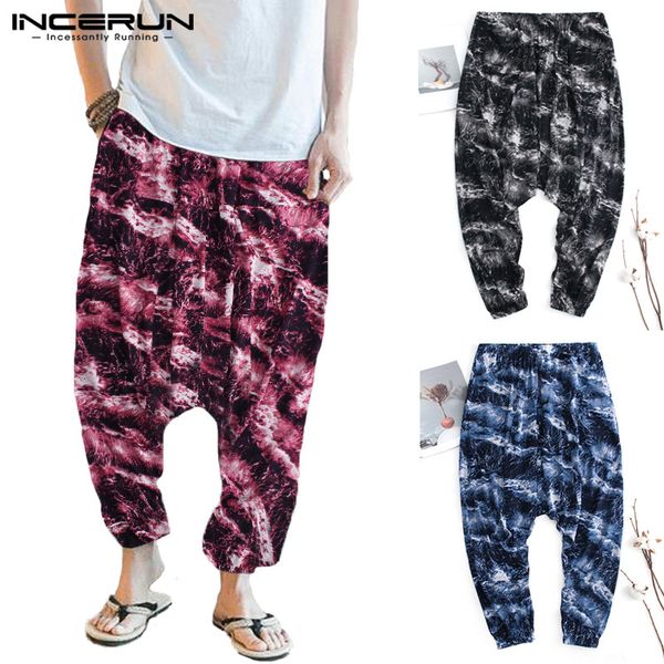 

harajuku hiphop male yoga-pants harem pants baggy loose wide legs cross-pants casual pants fashion men trousers unisex, Black