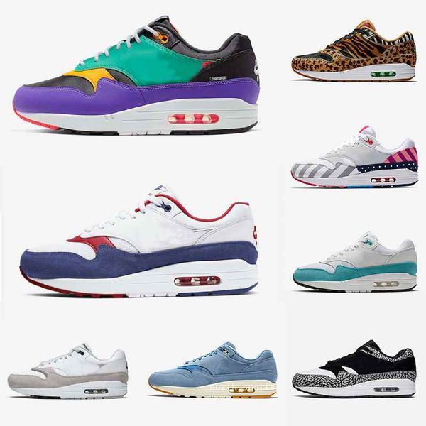 

2019 new arrival 1 87 dlx air atmos casual running shoes animal pack 1s parra leopard gra men maxes women classic athletic zapatos 7427086