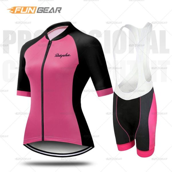 

new women jersey set cycling clothing summer road bike short sleeve sports suit female casual training wear breathable quick-dry, Black;blue