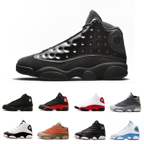 

13 cap and gown 13s black infrared men basketball shoes atmosphere grey gs terracotta blush xiii og mens bred sports sneakers athletics