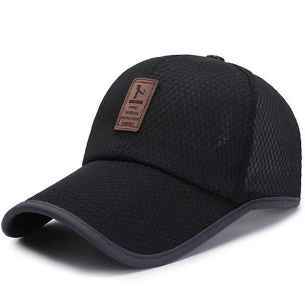

2020 new mesh hat summer casual sun protection baseball cap men's sun hat fashion outdoor cap cap net hat wholesale gaeaa, White