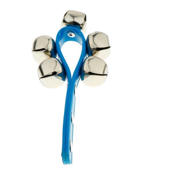 

handbell 5 jingle bells with plastic strap for baby kids toy gift