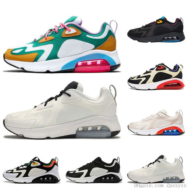 

new running shoes for men 200 royal pulse mystic green team gold desert sand 200s bordeaux white sports sneakers trainers size 40-46