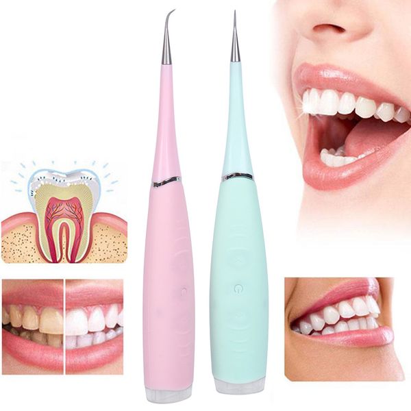 

vibrition sonic dental scaler usb recharge eletric toothbrush calculus remover tooth stains tartar cleaner tool whiten teeth