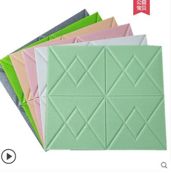 

sticker wallpaper self-adhesive bedroom warm 3d stereo wall stickers decorative wallpaper waterproof