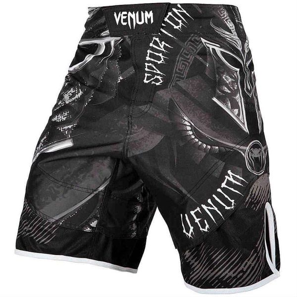 

fitness shorts men fahsion tights letter printed venom bodybuilding underpants black summer shorts boys beach plus size, White;black