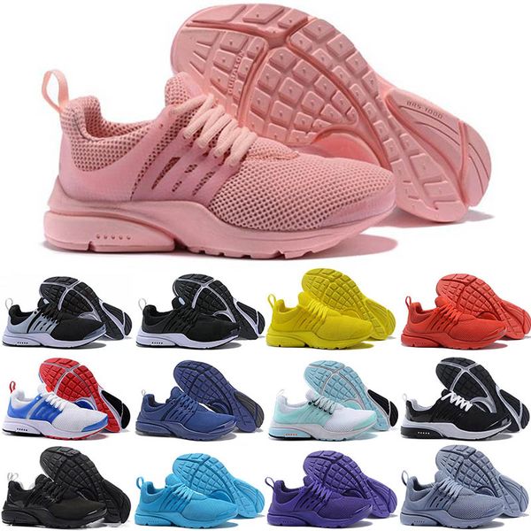 

hight quality mens designer pink triple black running shoes presto red yellow oreo unholy cumulus light blue women sport sneaker trainer, White;red
