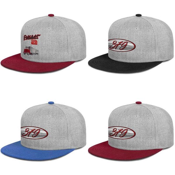 

peterbilt trucks винтажный плакат для мужчин и женщин snap back baseballcap стили hipster hip hopflat brimhats 379 peterbilt черный зеленый, Blue;gray