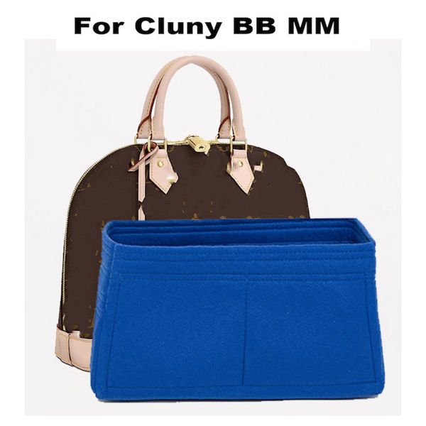 

for cluny bb mm 3mm felt insert bags organizer makeup handbag travel inner purse portable cosmetic base shaper
